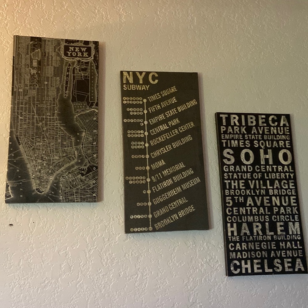2 Piece wall decor